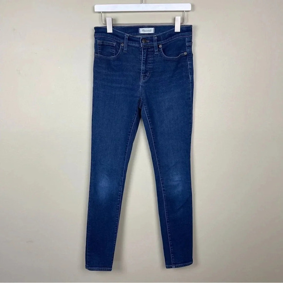 Madewell 9" Mid-Rise Skinny 26 Tall - Picture 3 of 8
